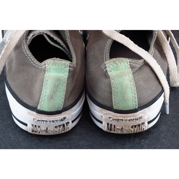 Converse All Star Size 7 M Gray Lace Up Low Top Fabric Women Shoe - Picture 5 of 7